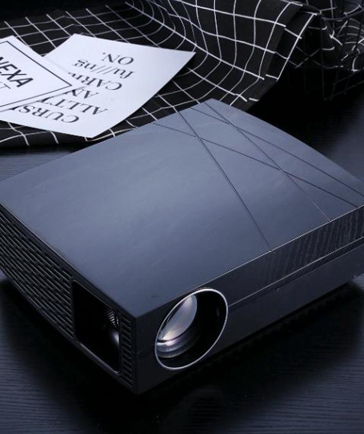Video projector ''VIVIBRIGHT'' mini LED, 3800 lumens, 1080p HD