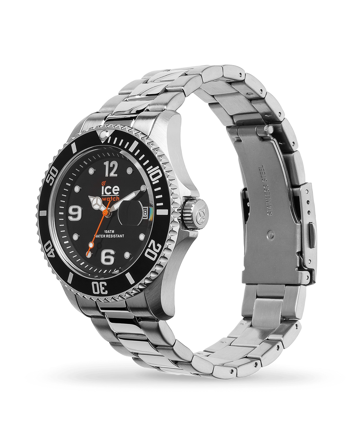 Ժամացույց «Ice-Watch» ICE steel - Black silver