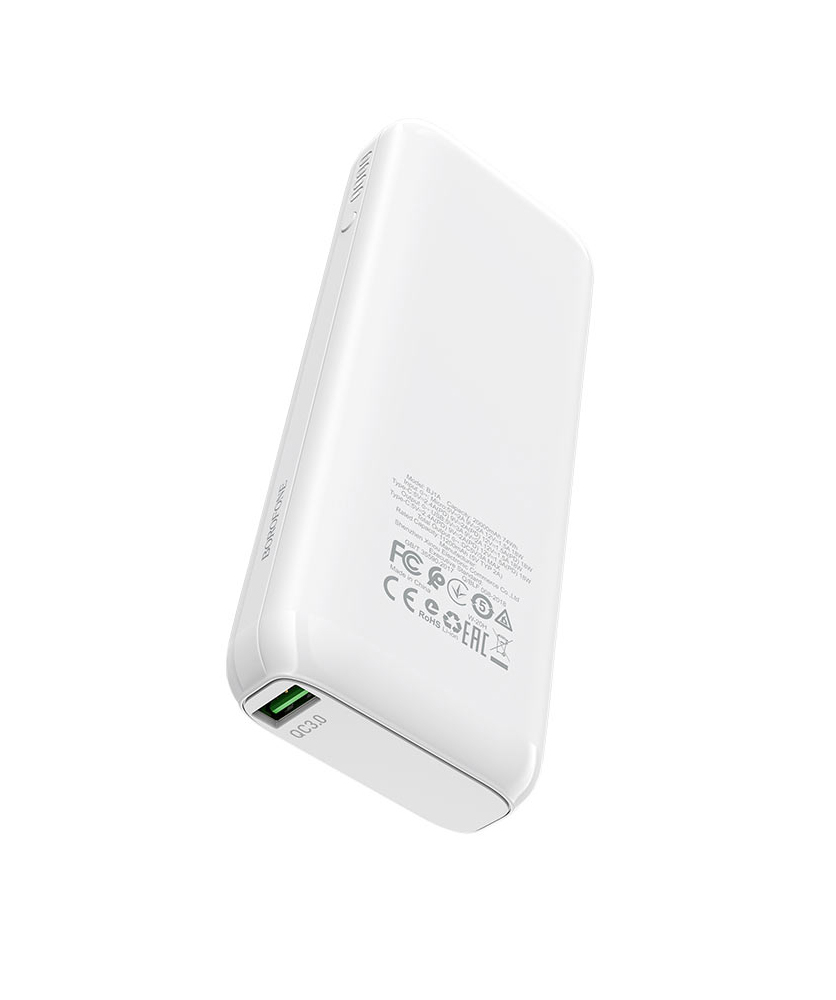 Power bank ''BOROFONE BJ1A'' 20000 mAh, white