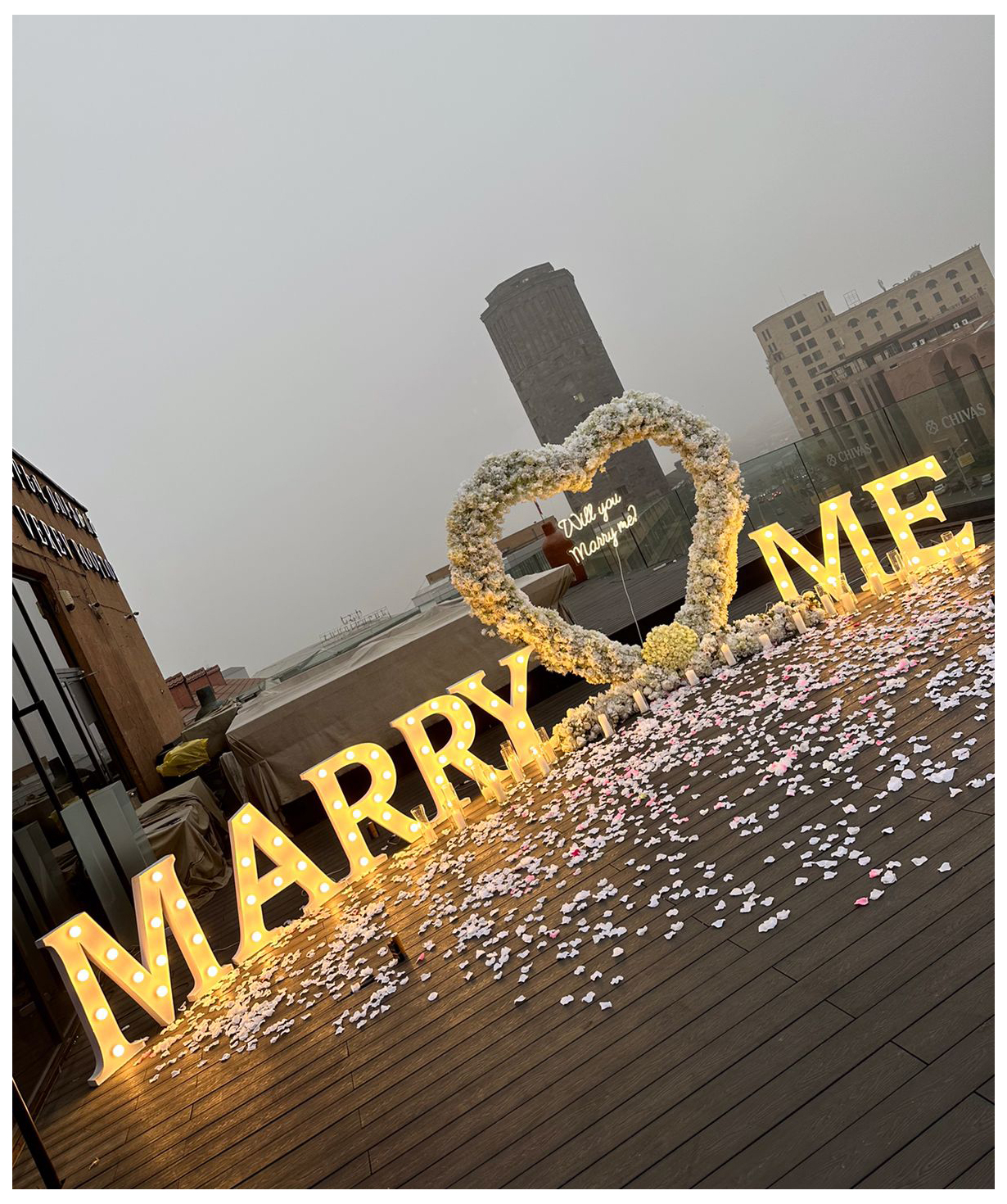 Marriage proposal ''Marry Me Armenia'' №2
