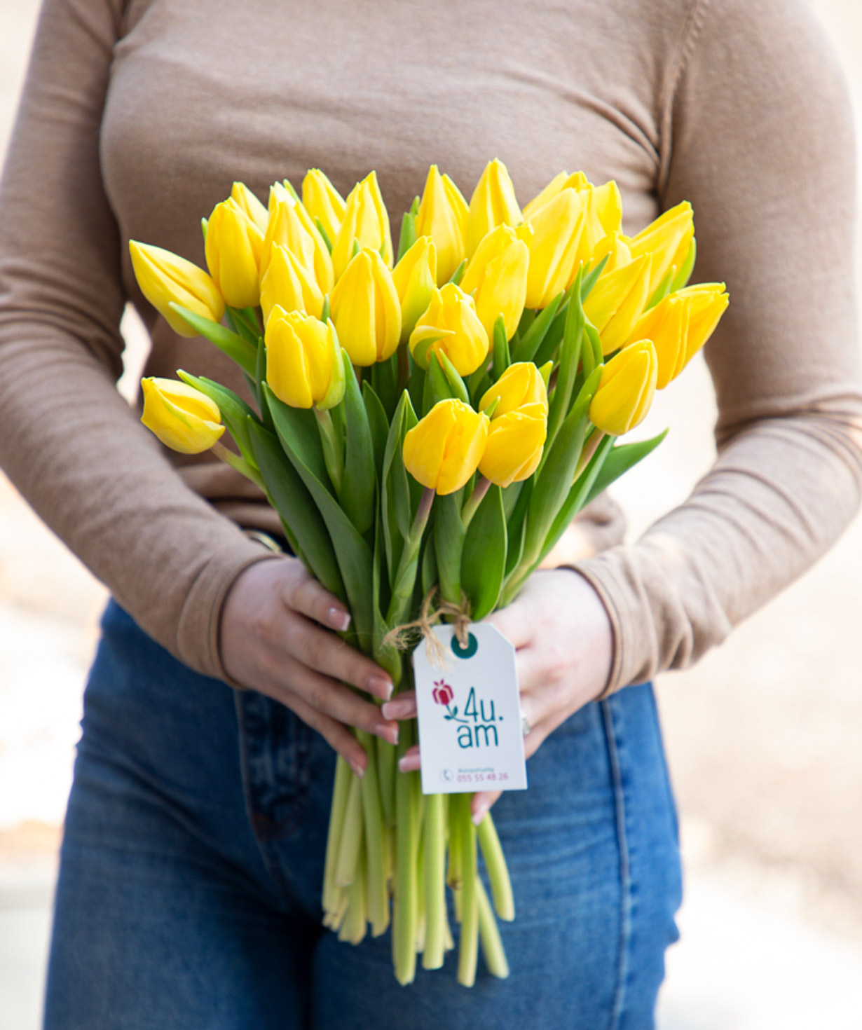 Կակաչներ «Baghramyan Varder» դեղին, 27 հատ