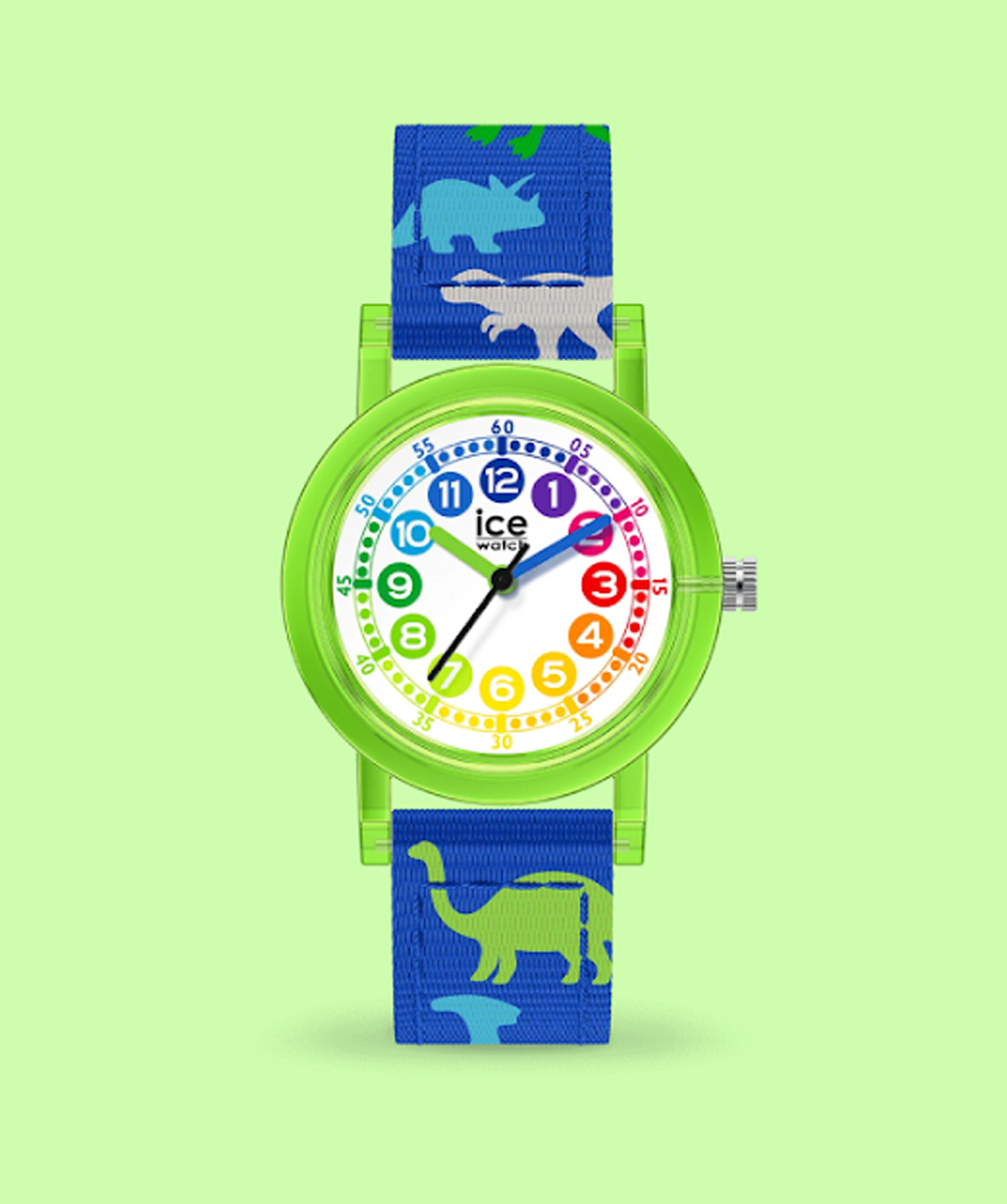Children's watch «Ice-Watch» Ice Learning Green Dinosaur / 024501