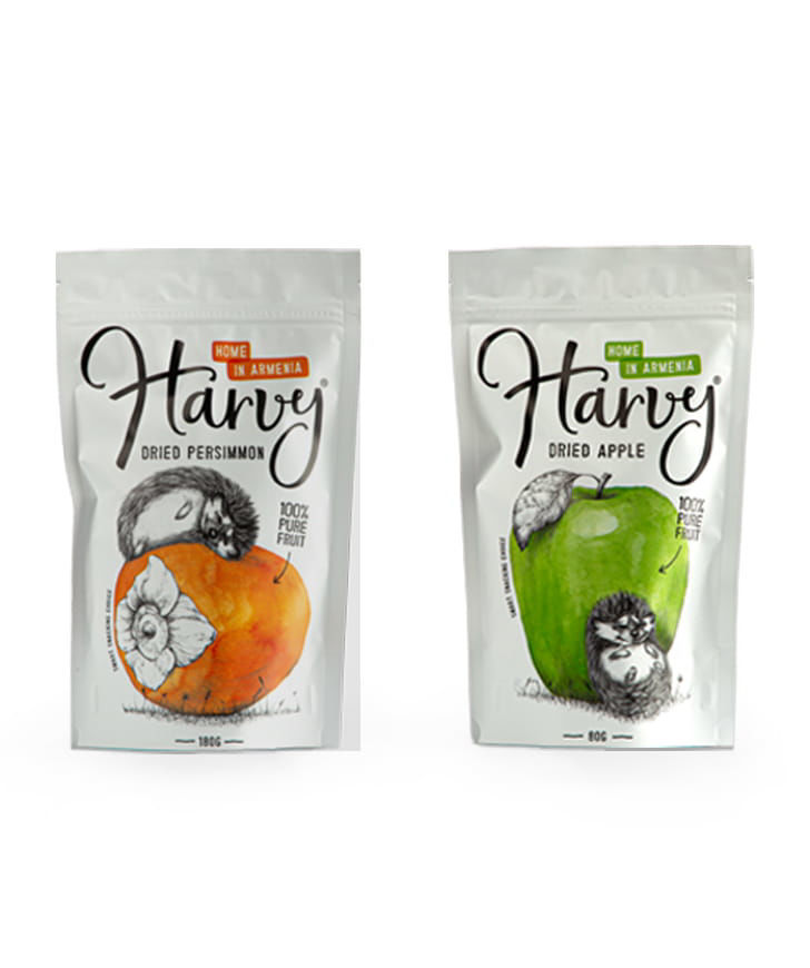 Сухофрукты `Harvy` 2 упаковки