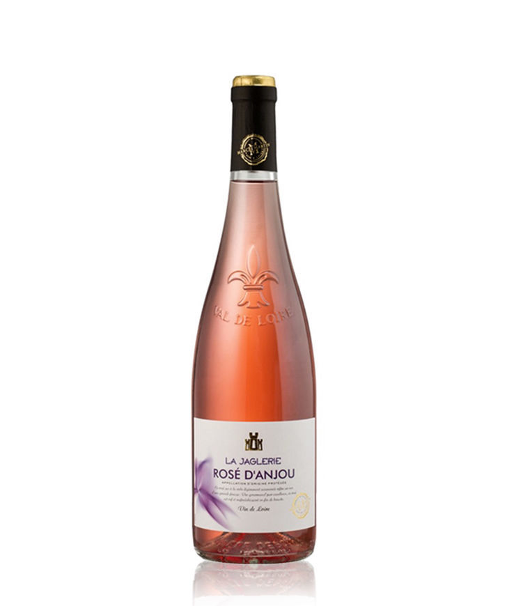 Wine `La Jaglerie` Rosé d'Anjou pink semi-dry 750 ml