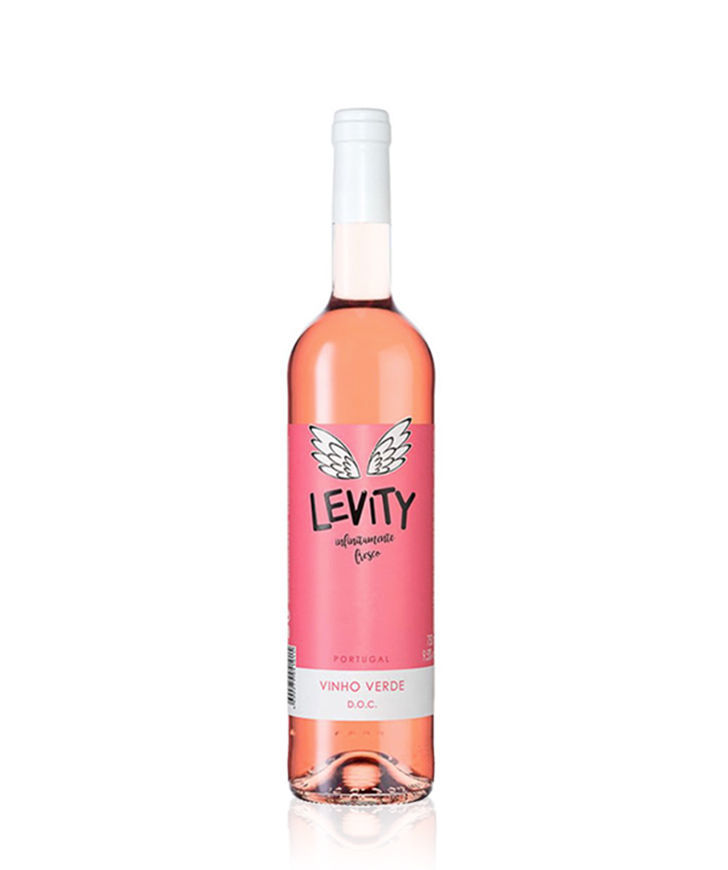 Wine `LEVITY`pink semi-dry 750 ml