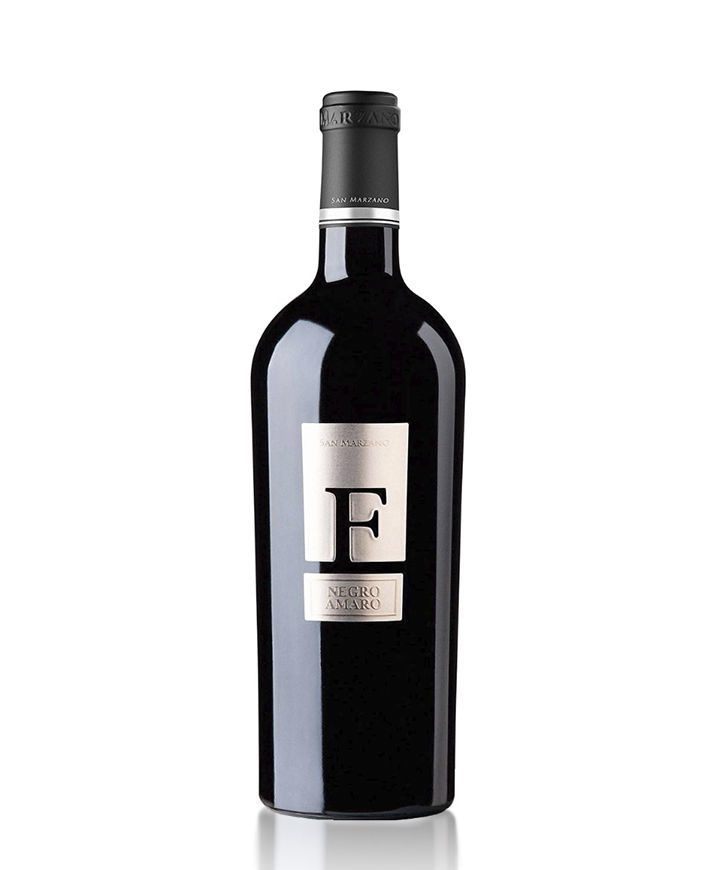 Wine `F Negroamaro` semi dry red 750ml