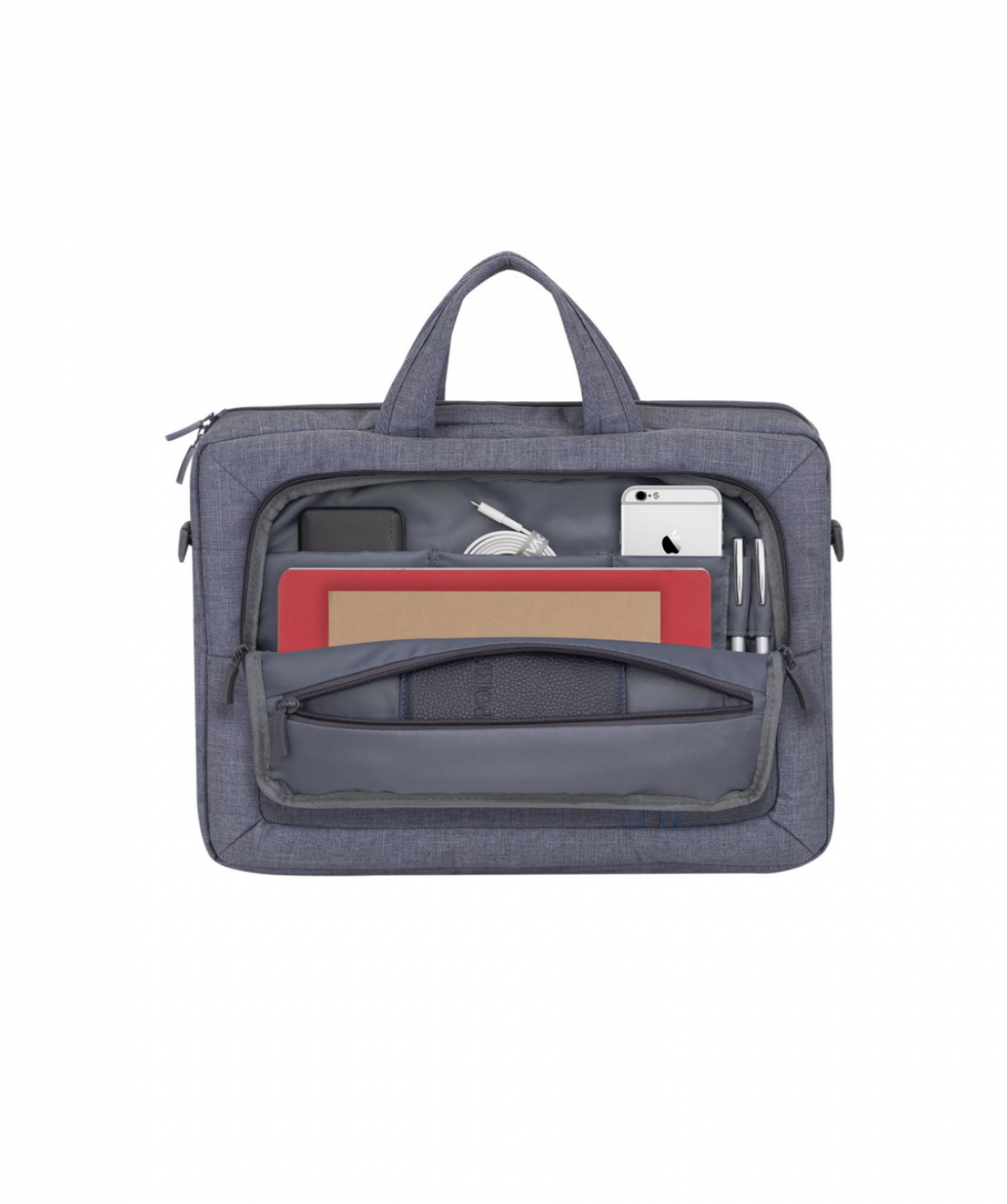 Сумка для ноутбука «Rivacase» 7530 grey 15.6