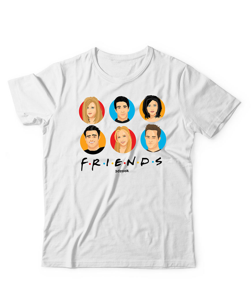 T-shirt `3 dzook` `Friends`