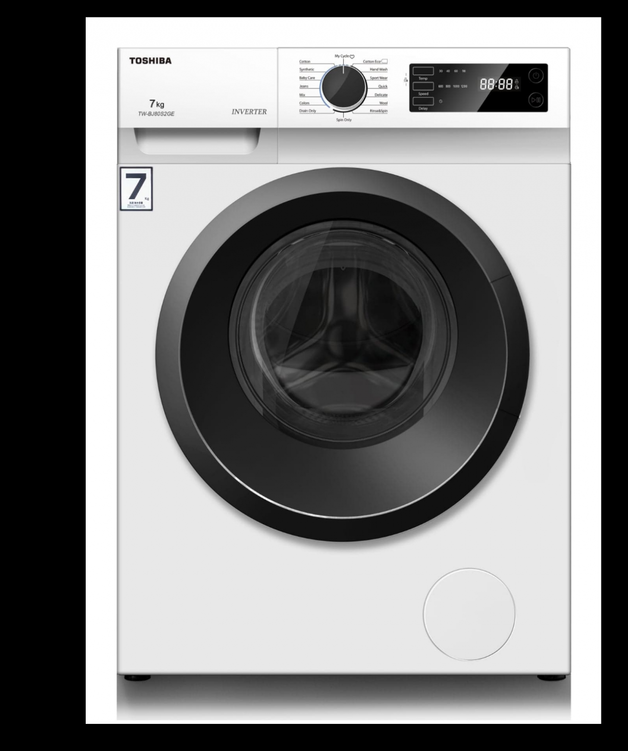 Լվացքի մեքենա «Toshiba» TW-BJ80S2GE (WK)