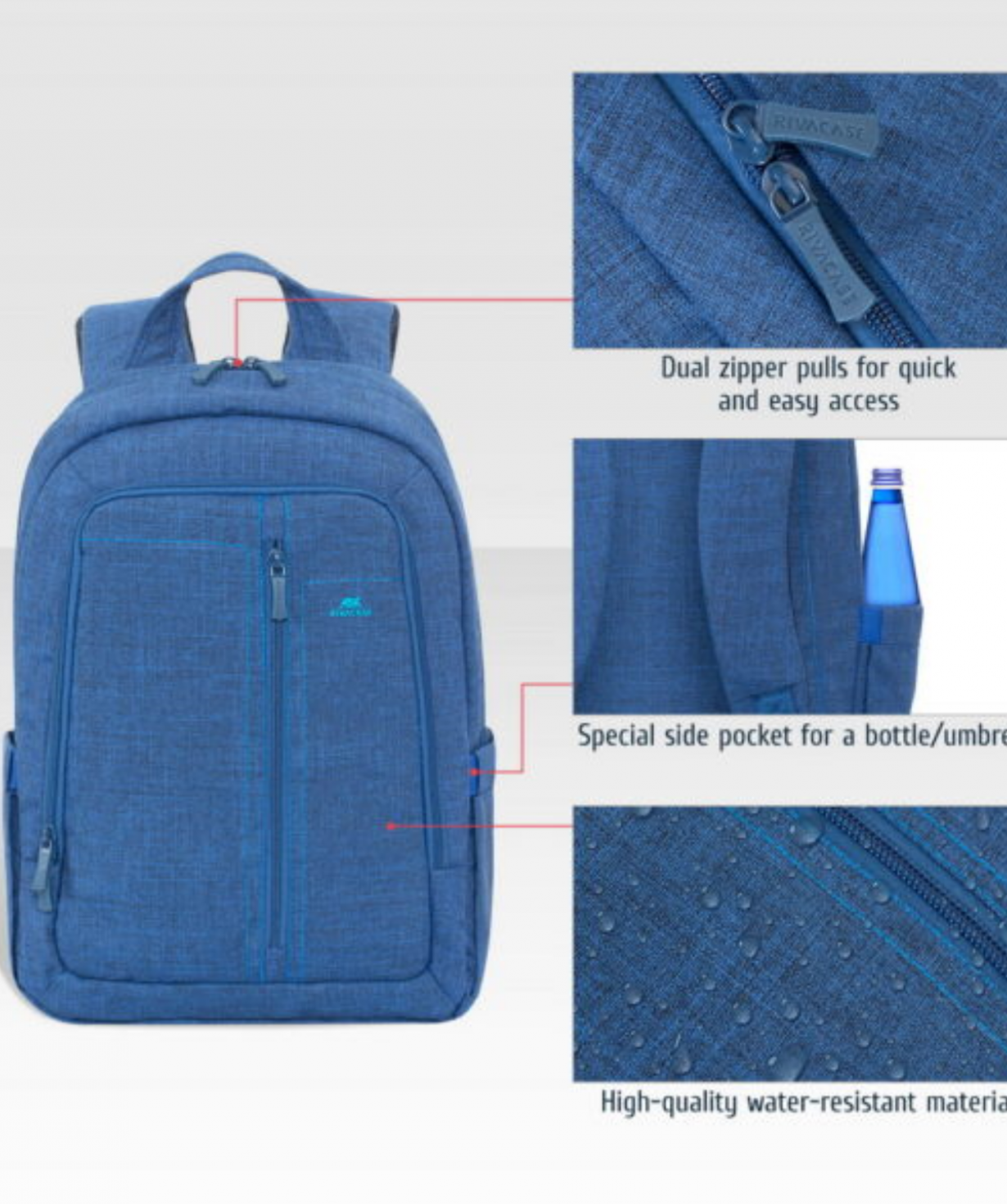 Рюкзак «Rivacase» 7560 Blue
