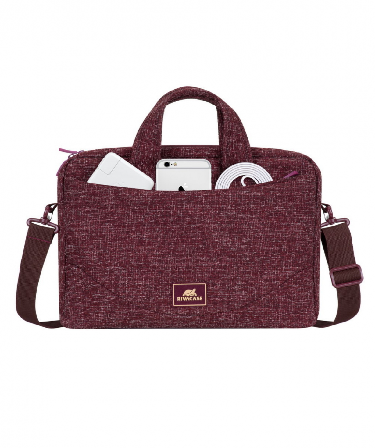Сумка для ноутбука «Rivacase» 7921 burgundy red 14 / 6