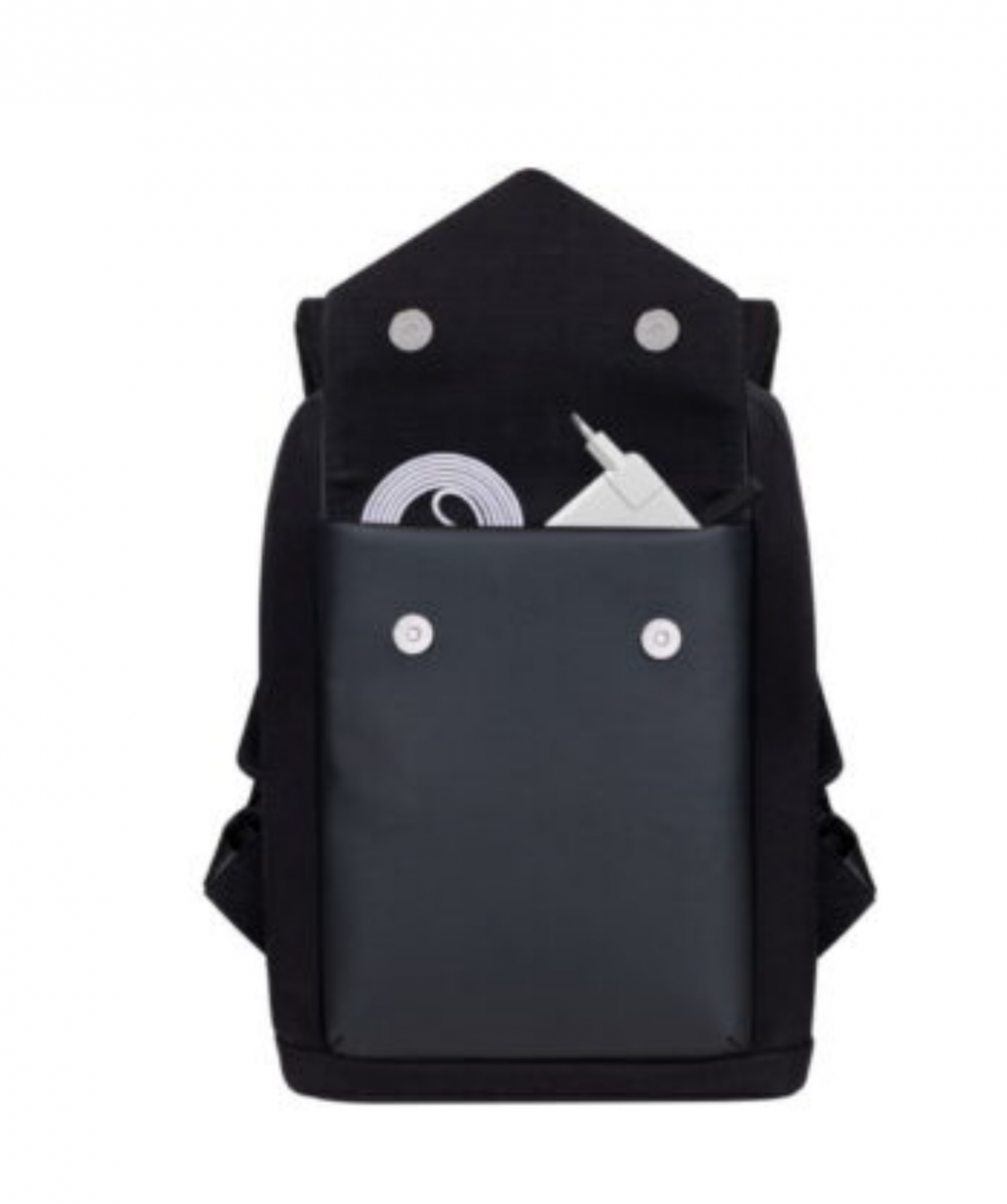 Ուսապարկ Rivacase 8524 black Canvas Urban backpack / 6