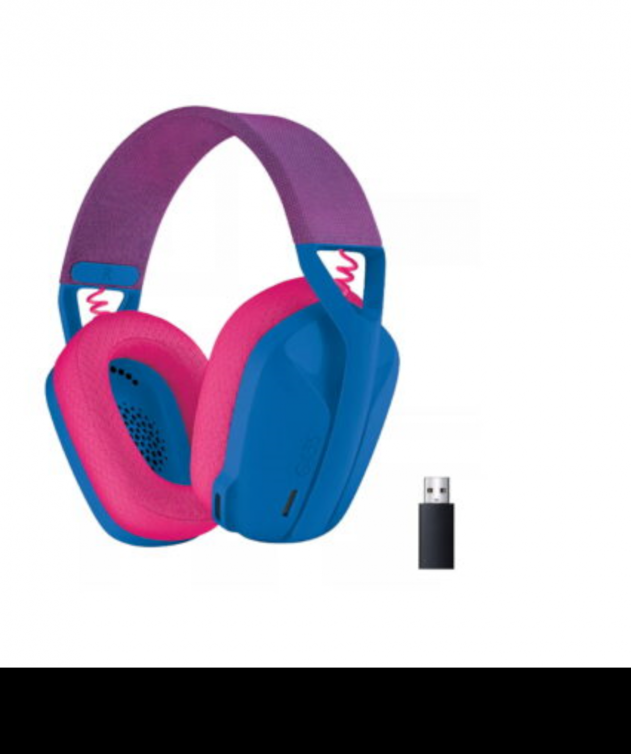 Ականջակալ «Logitech» G435 Blue-Pink