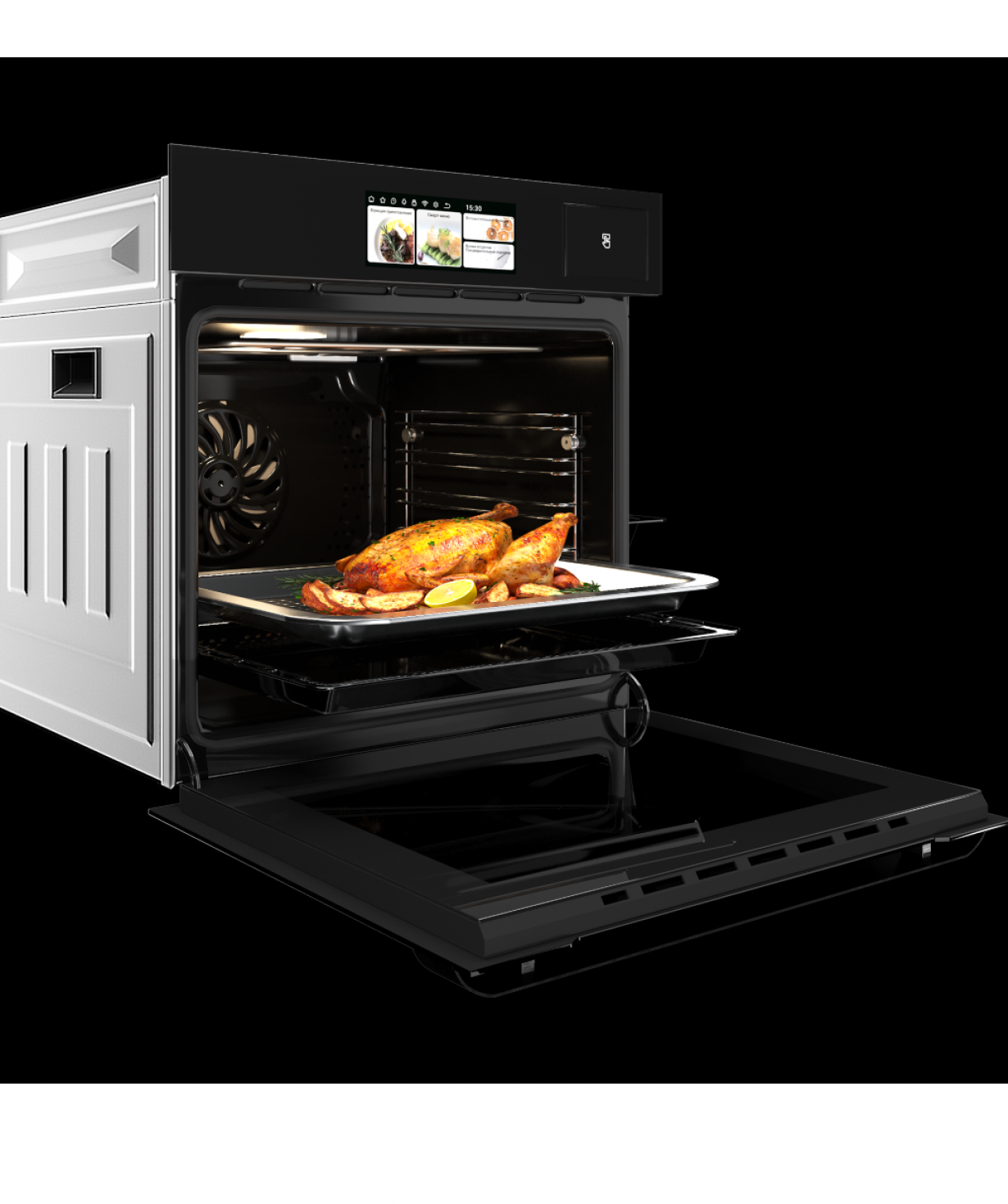 Built-in oven «HIBERG» S-VM 6615 B i-SMART