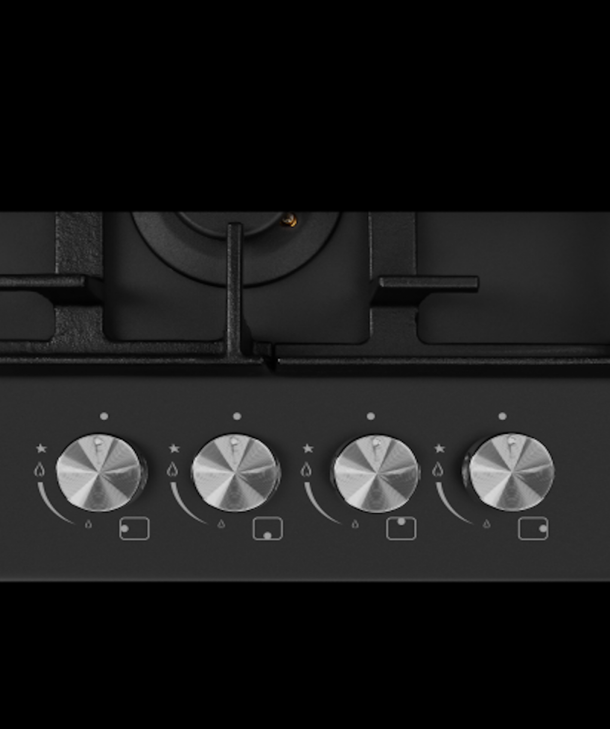 Built-in gas stove «HIBERG» VM 6245 B