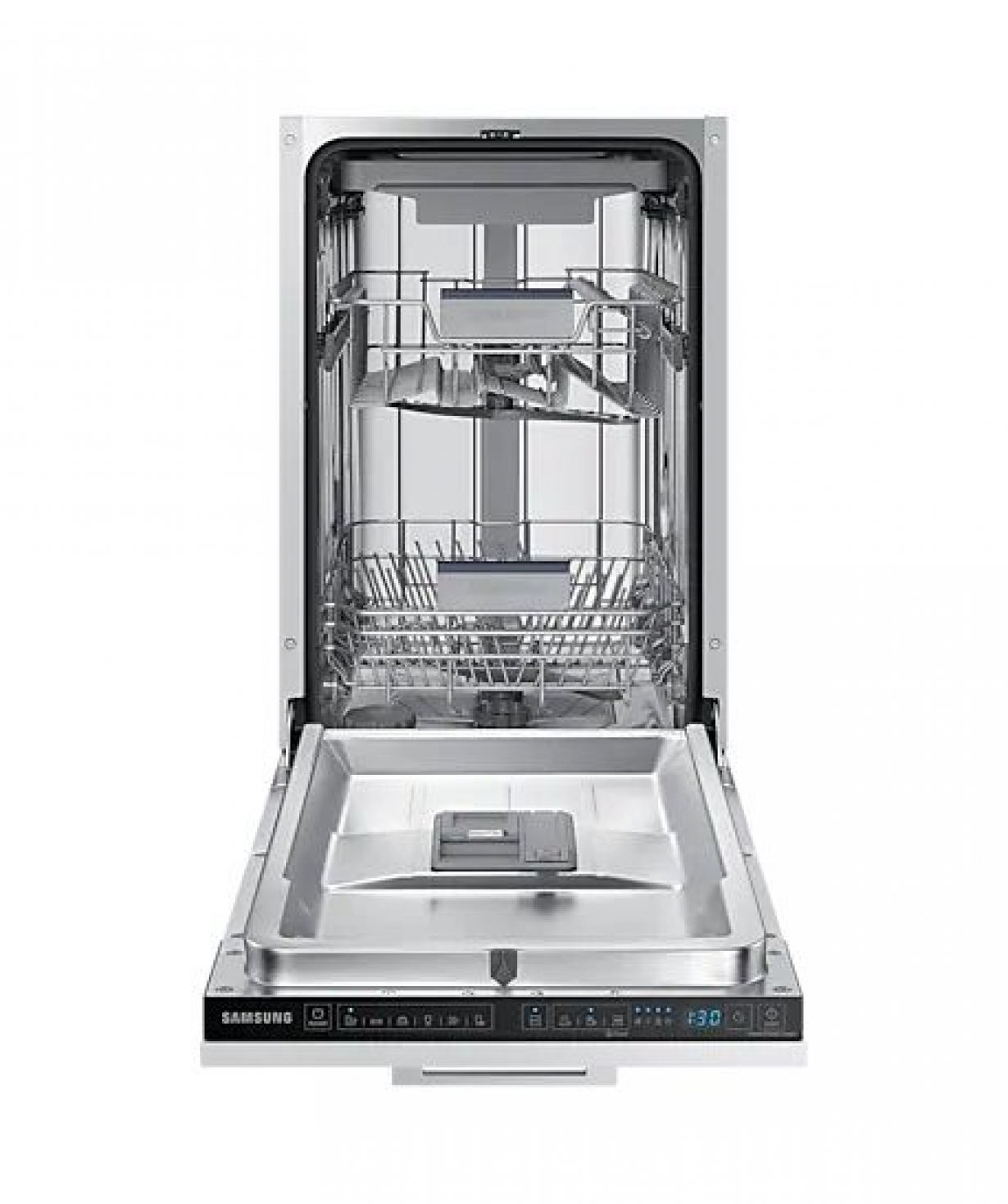 Ներկառուցվող սպասք լվացող մեքենա «Samsung» DW50R4050BB/WT