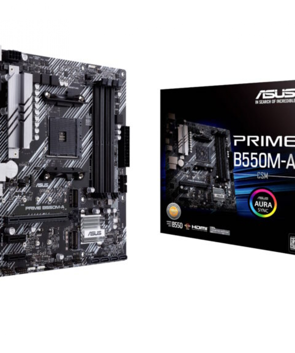 Մայրական սալիկ «ASUS» Prime B550M-A/CSM 90MB14I0-M0EAYC