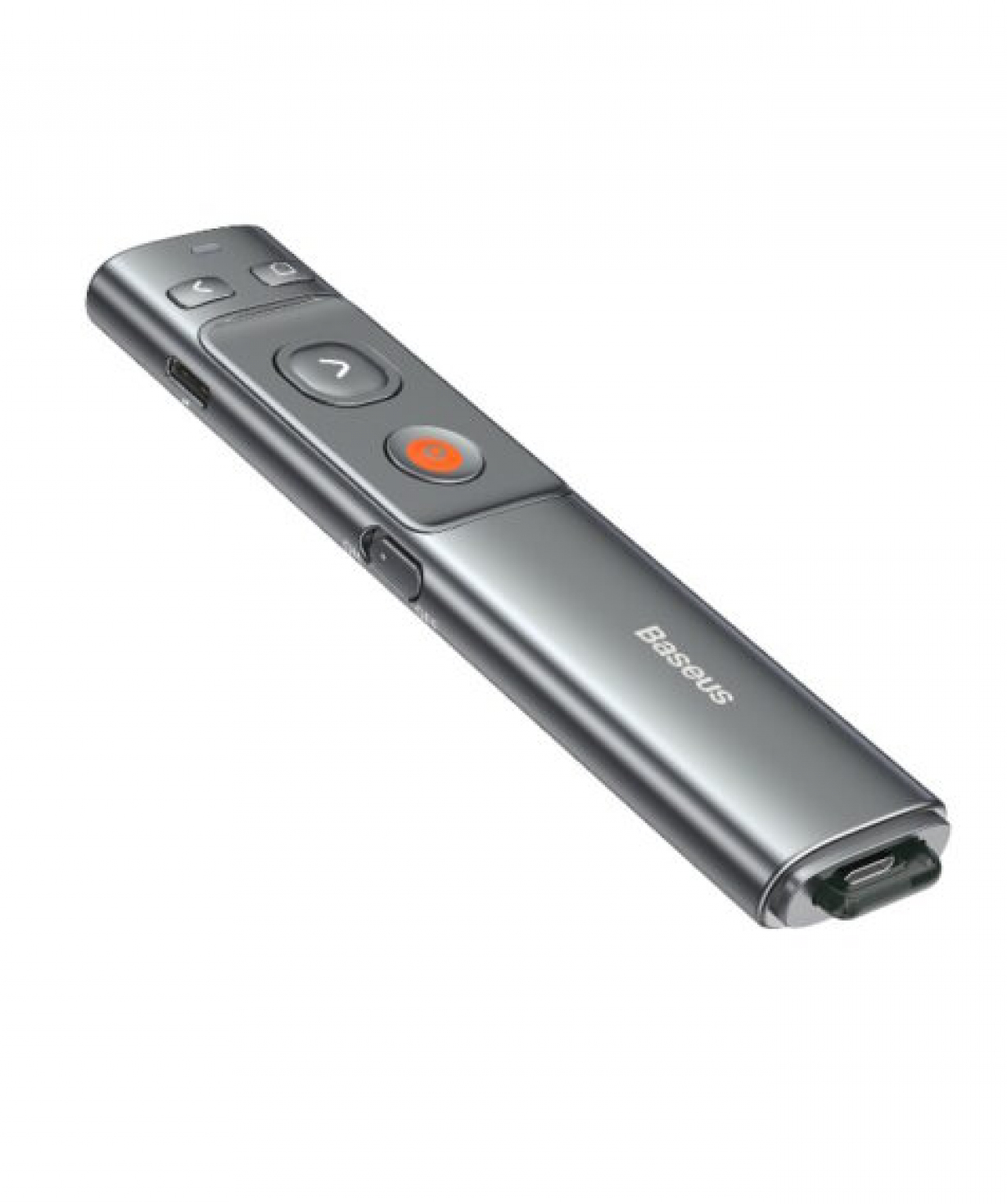 Հեռակառավարվող վահանակ Baseus Orange Dot Wireless Presenter (Red Laser) Grey ACFYB-0G