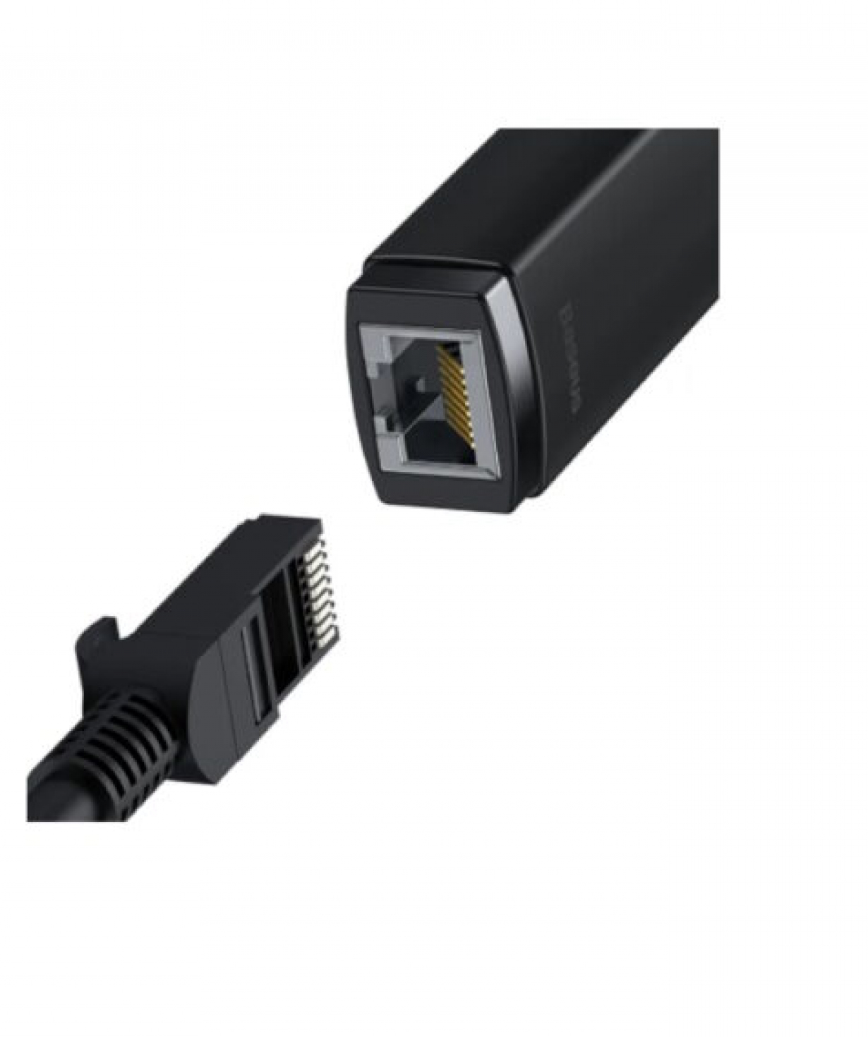Адаптер «Baseus» Lite USB-A to RJ45 LAN Port (100Mbps) Black WKQX000001