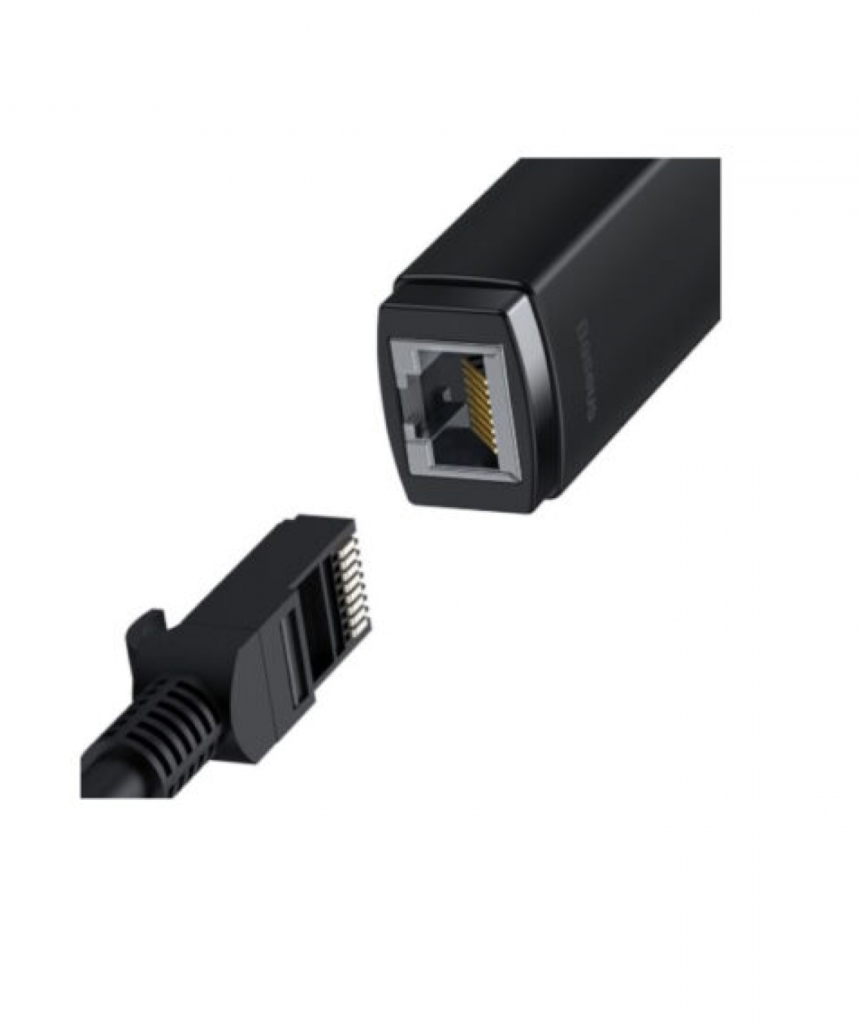 Адаптер «Baseus» Type-C to RJ45 LAN Port (100Mbps) Black WKQX000201