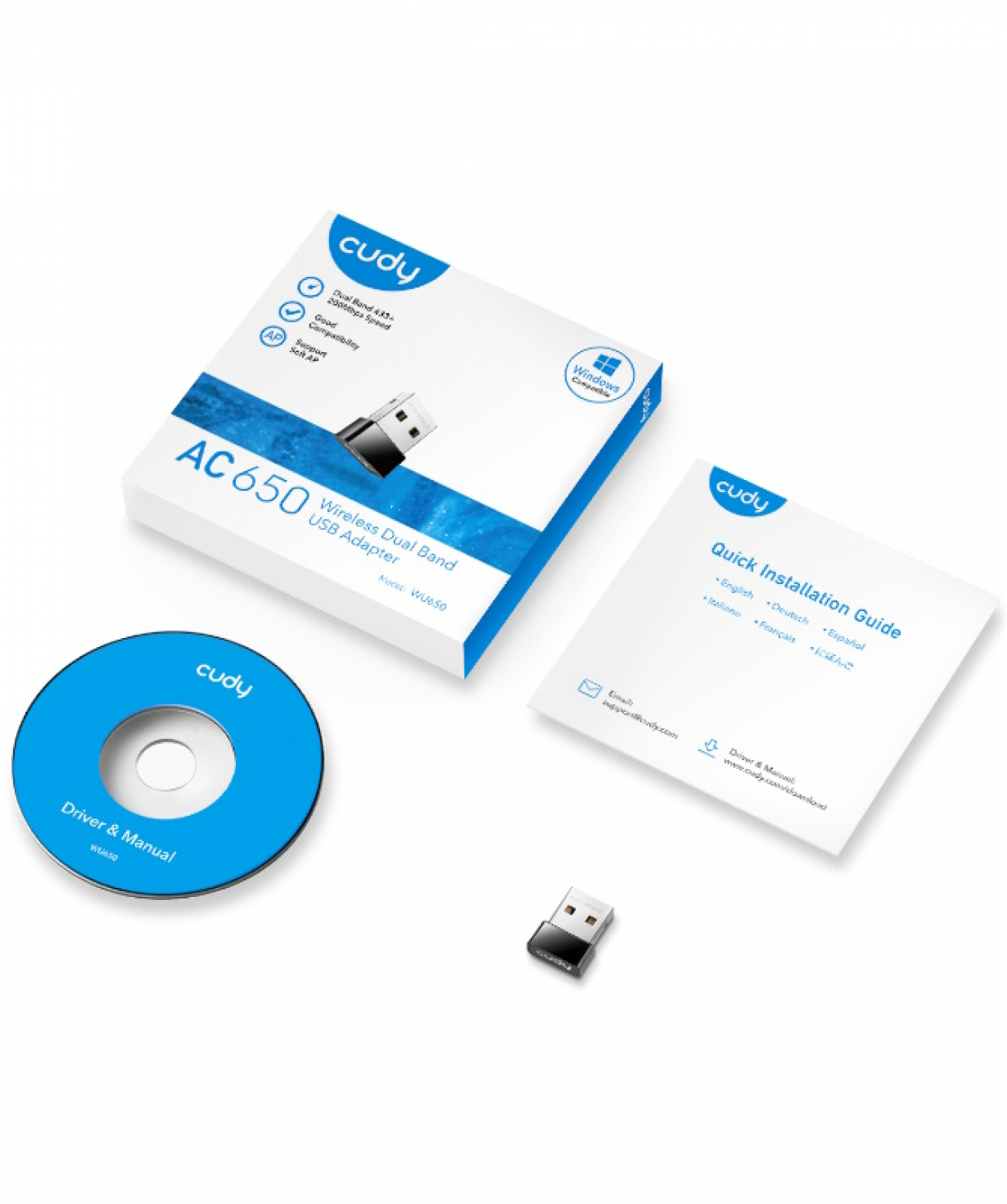 Adapter «Cudy» USB WU650