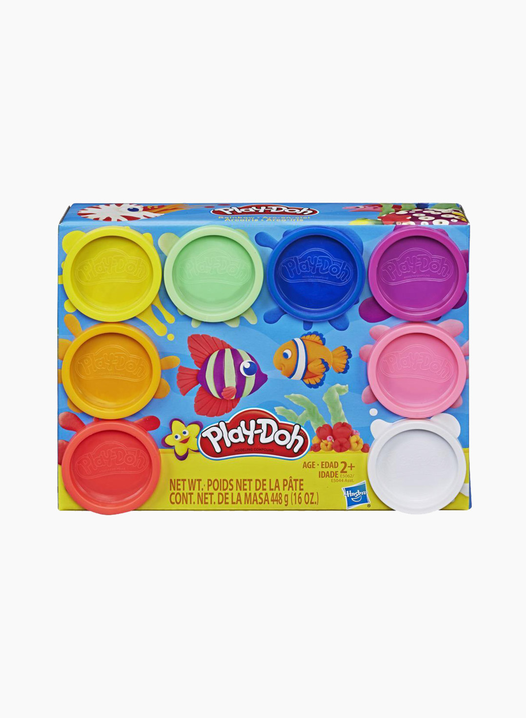 Hasbro Պլաստիլին PLAY-DOH 8 Գույն Rainbow
