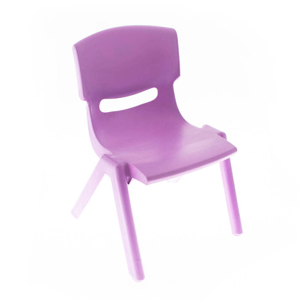 Chair plastic, purple