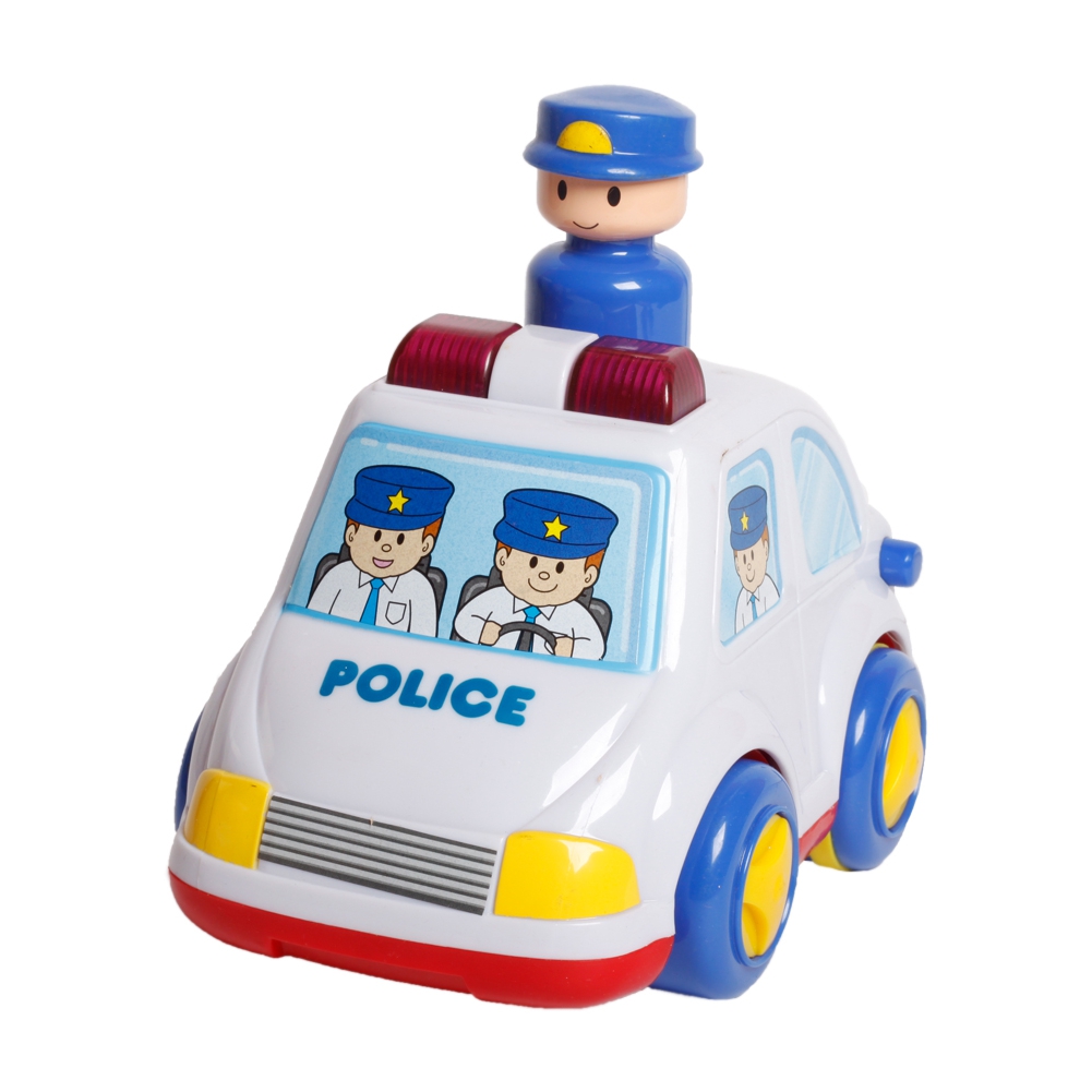 Toy police car, musical