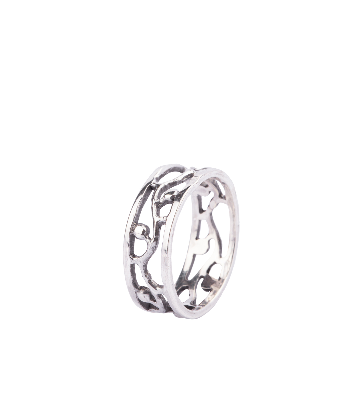 Silver ring ''Kara Silver'' №10