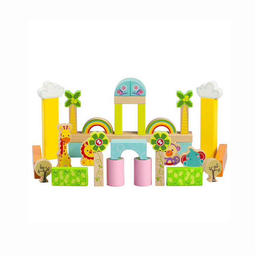 Constructor `Fisher Price` wooden