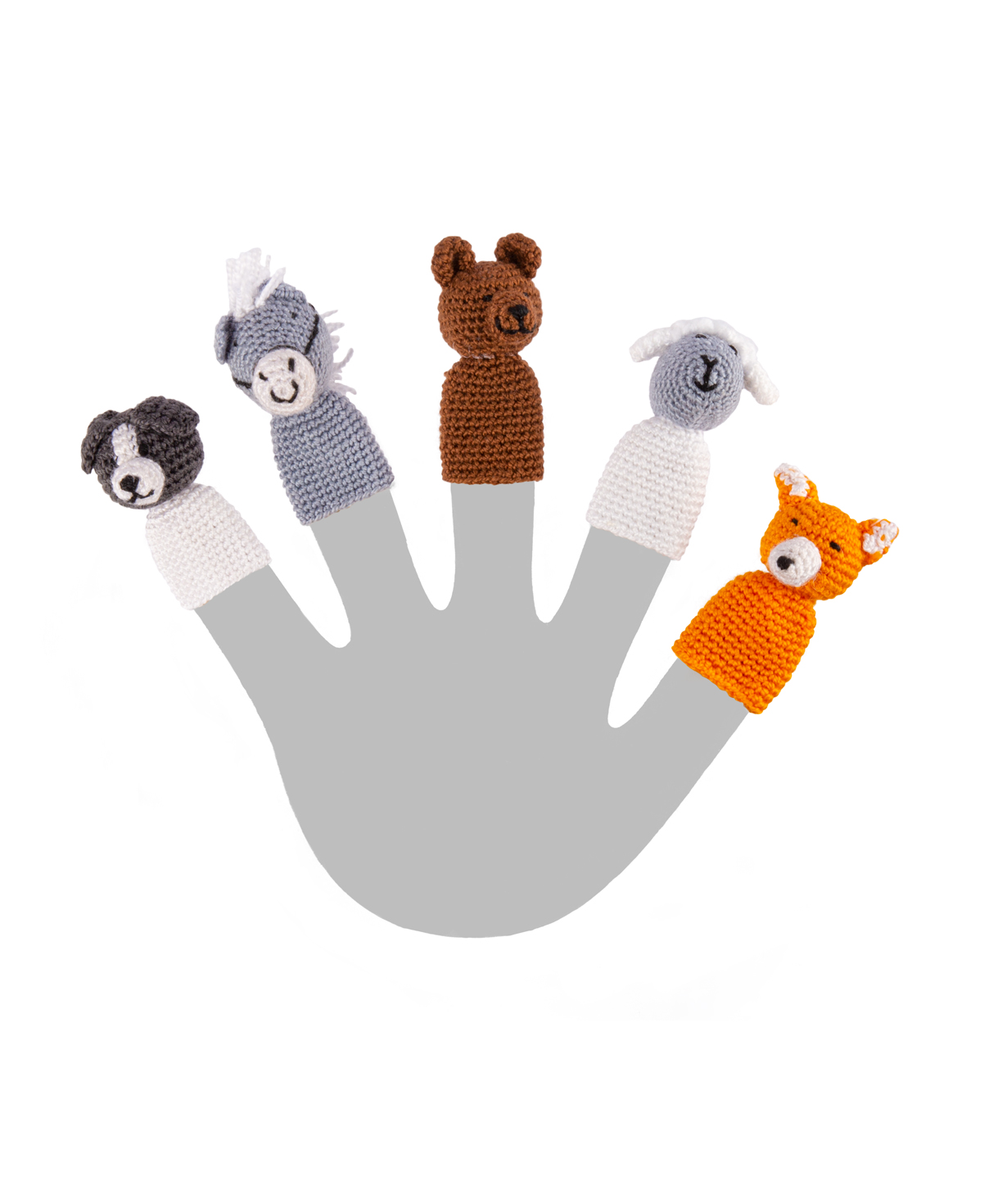 Collection `HDIF Homeland` of finger puppets №1