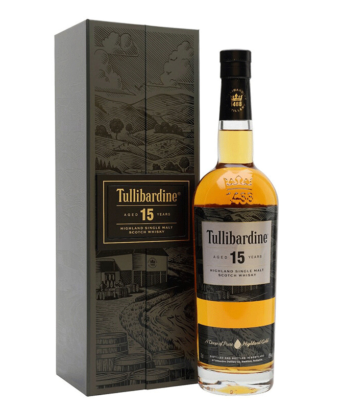 Виски Tullibardine 15 лет 0.7л