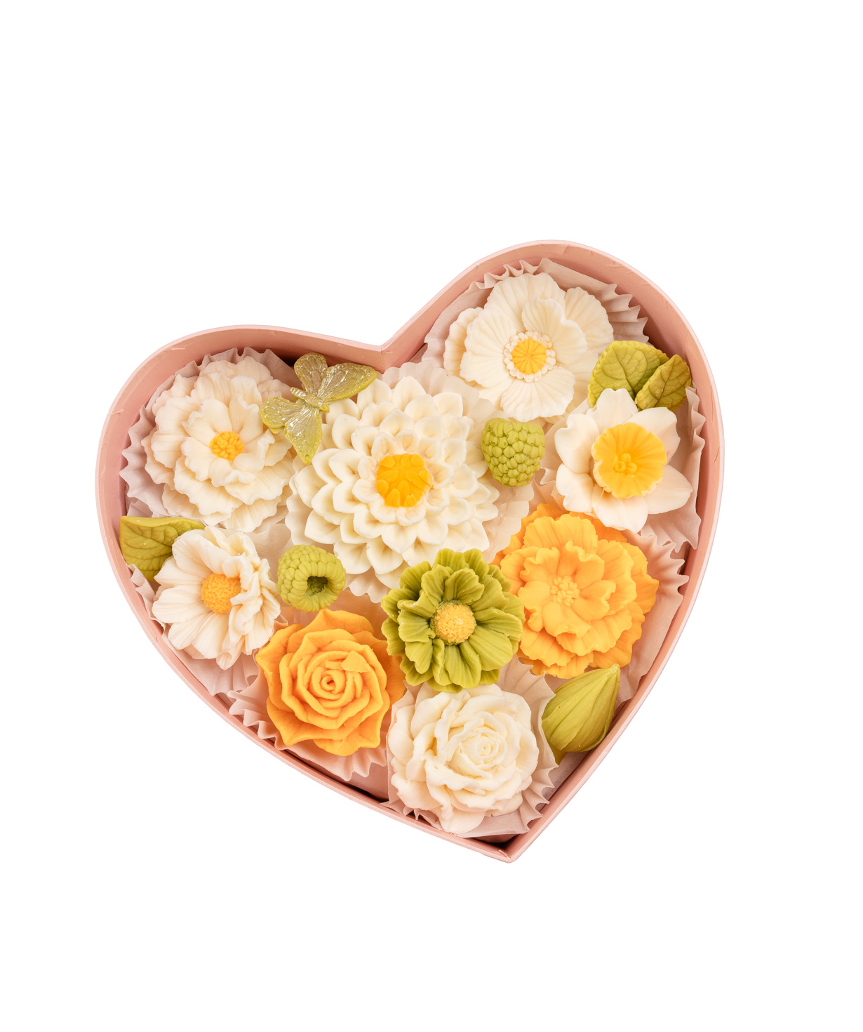 Handmade chocolates «Sweet Sisters» with lemon and pistachio №2