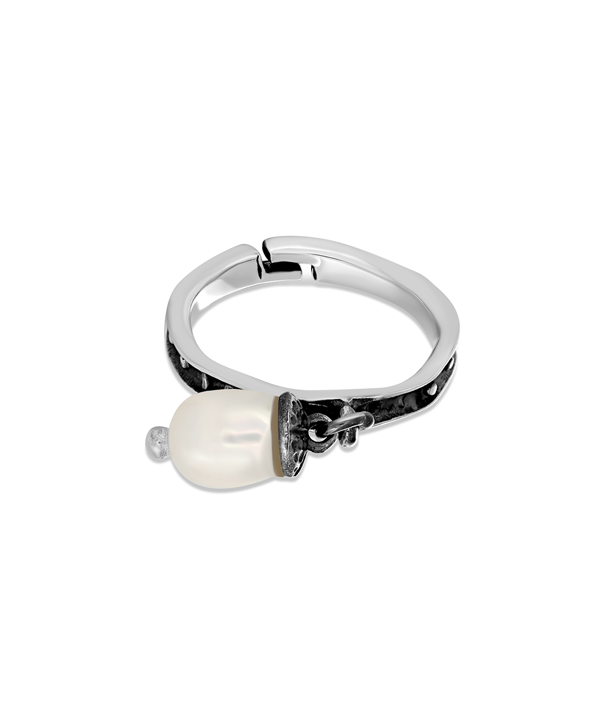 Кольцо «DF Project» серебряное №61