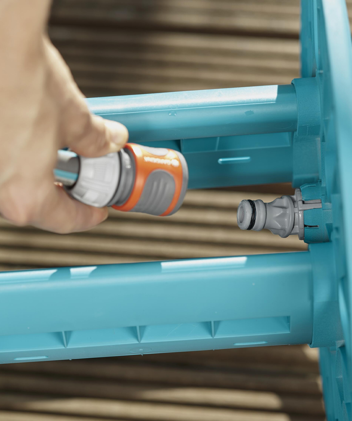 Тележка «Gardena» Classic, со шлангом, переходником, насадкой