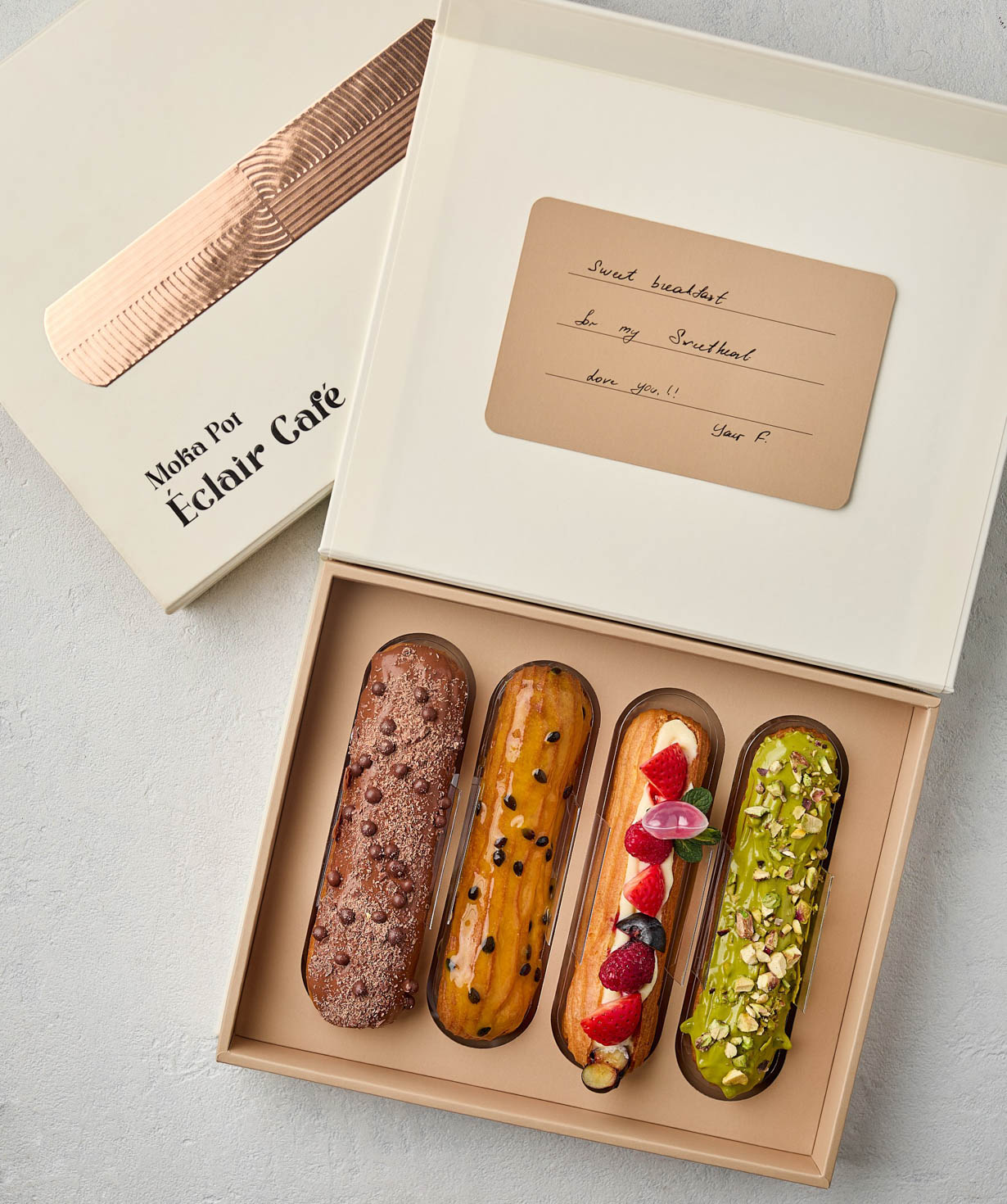 Հավաքածու «Moka Pot» Eclair Love Collection, 4 հատ