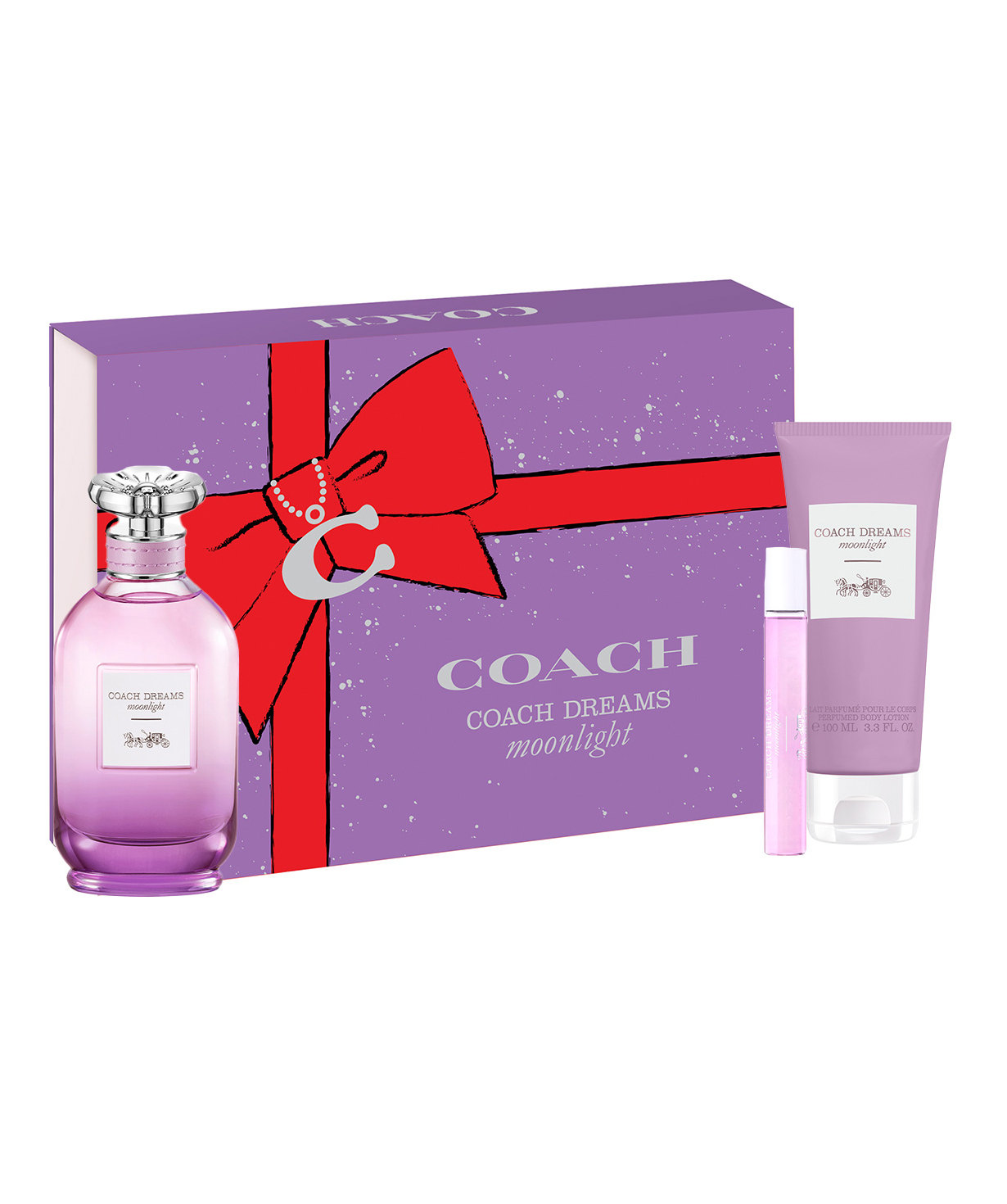 Perfume «Coach» Dreams Moonlight, for women, 90+7.5+100 ml