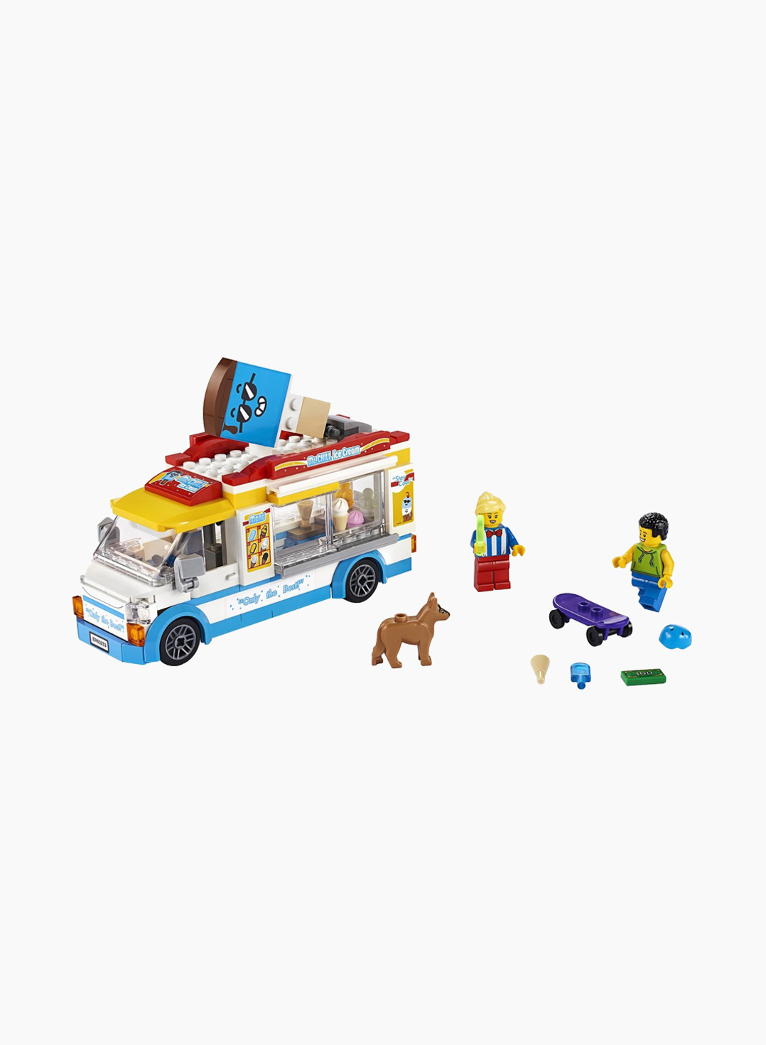 Lego City Կառուցողական Խաղ «Պաղպաղակավաճառի ֆուրգոն»