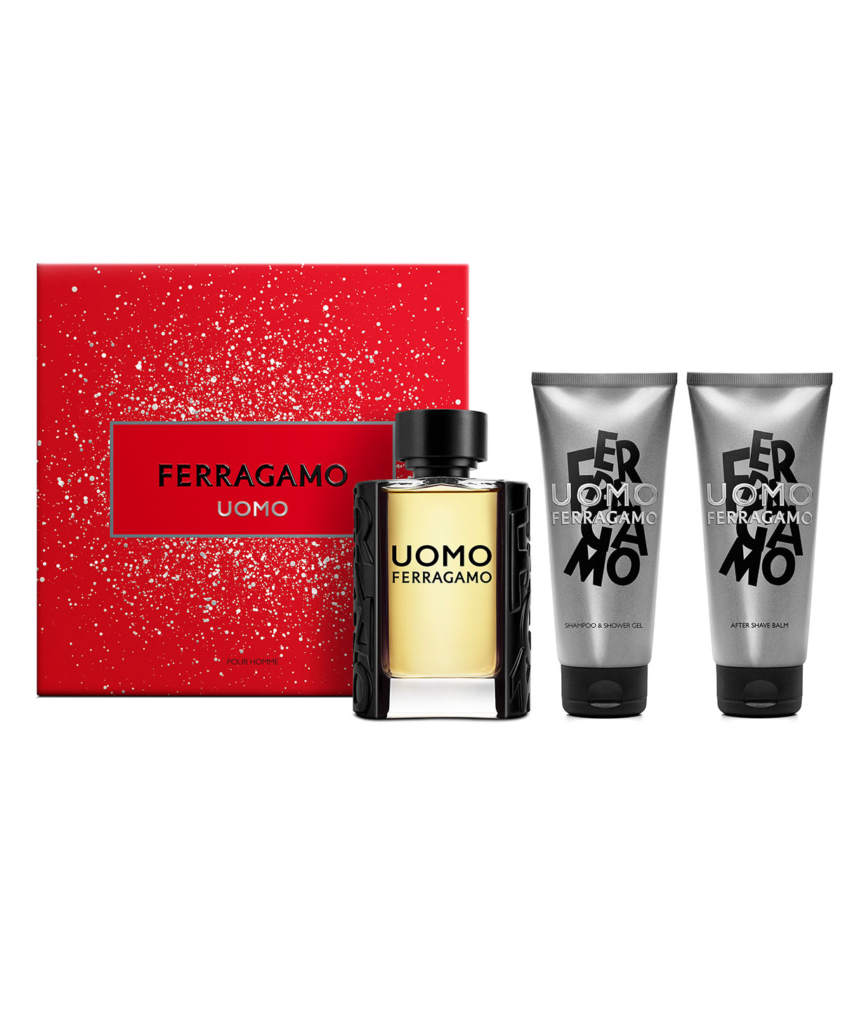 Парфюм «Ferragamo» Uomo, мужской, 100+100+100 мл