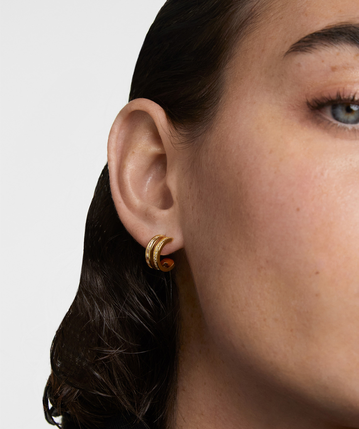 Silver earrings «PDPAOLA» AR01-968-U