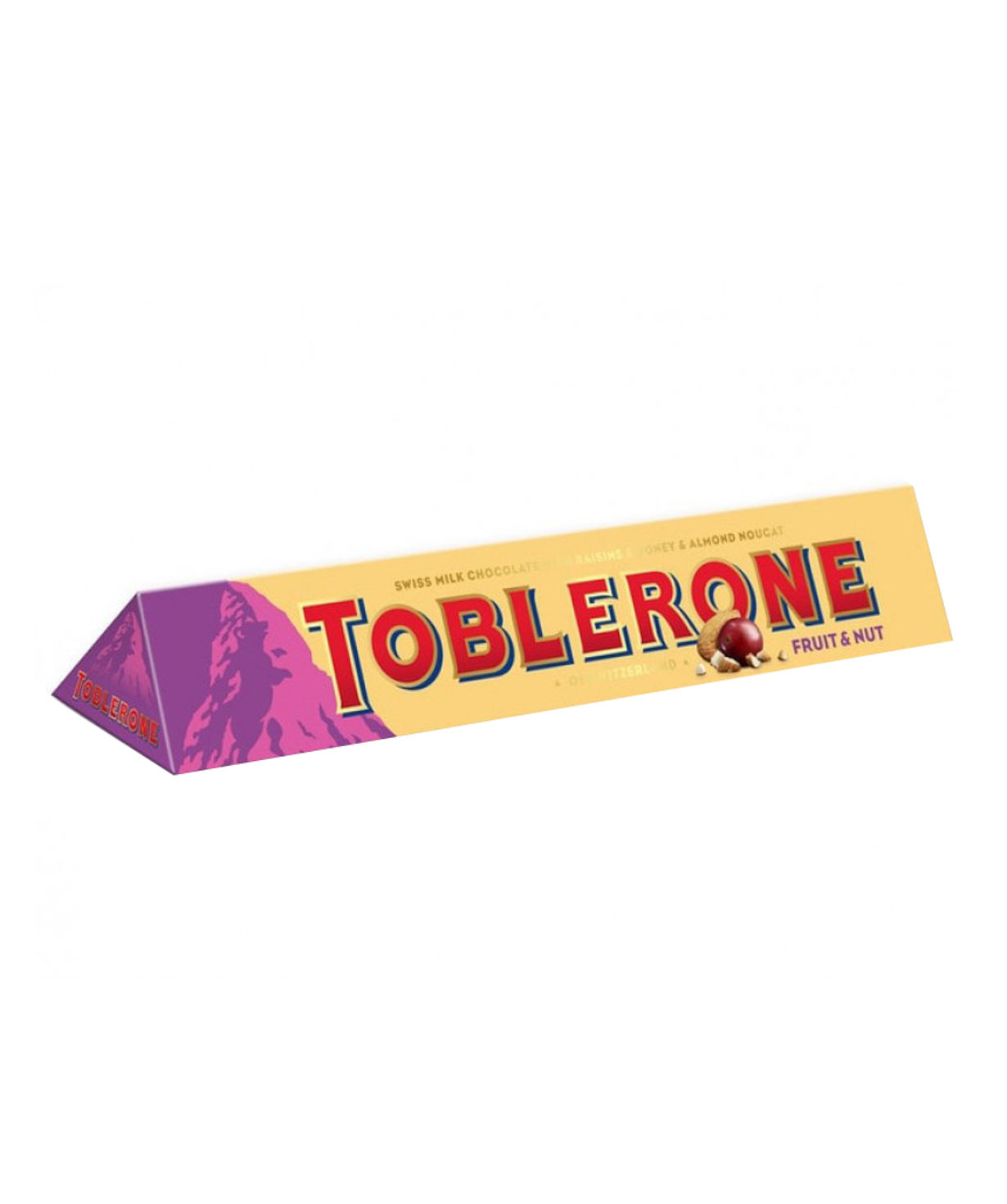 Chocolate candy «Toblerone» fruits and nuts, 100 g