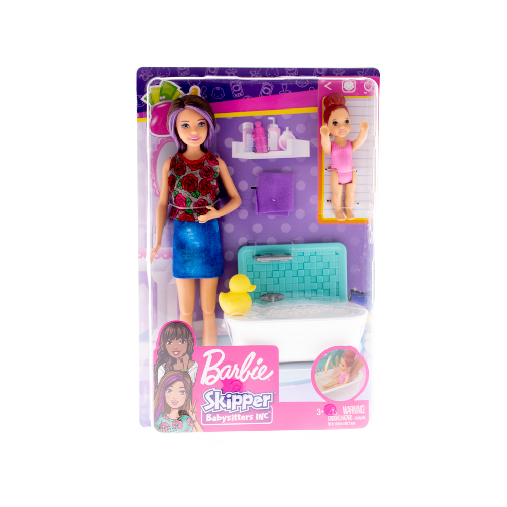 Barbie `Barbie` Skipper Babysitters, Club Bath