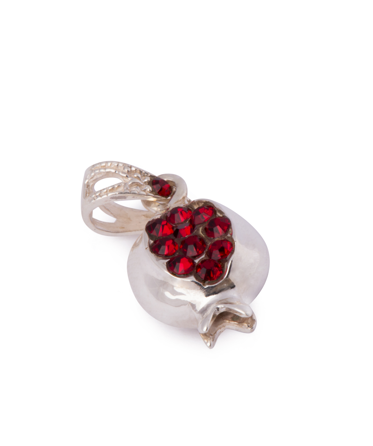 Necklace `Silverist` pomegranate №1