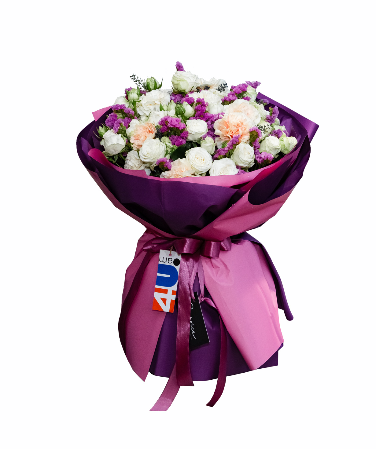 Bouquet «Allmendingen» with spray roses and dianthus