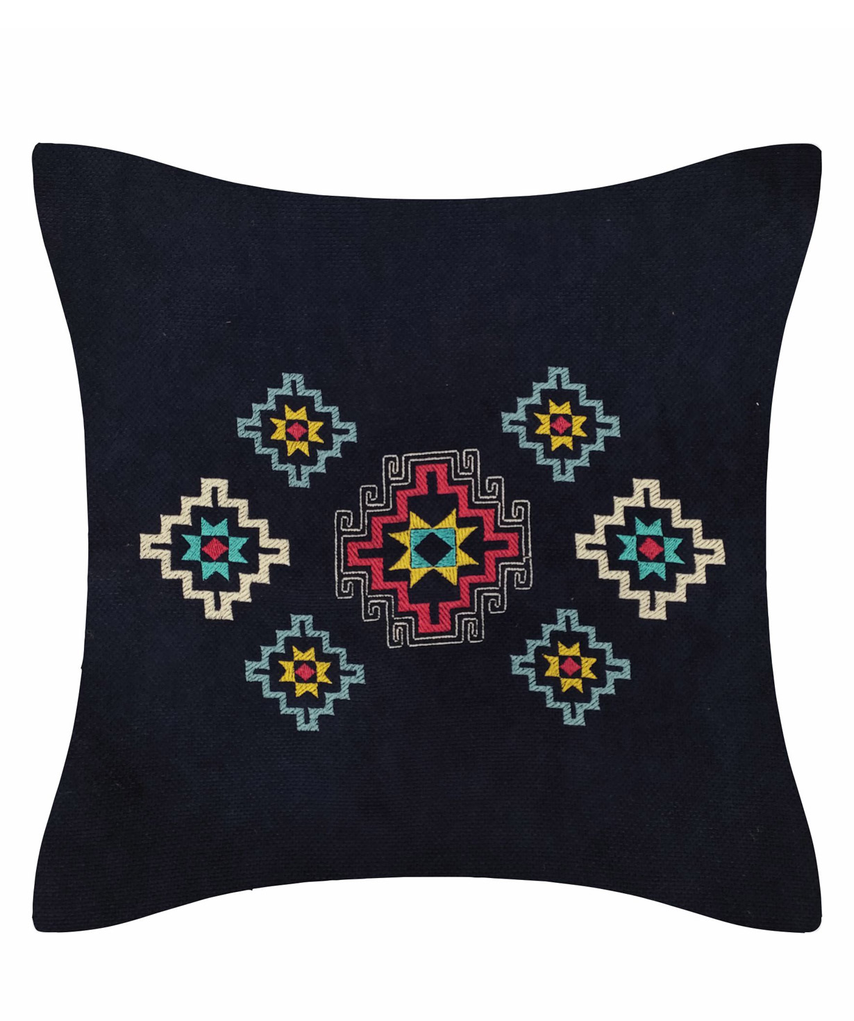 Pillow `Miskaryan heritage` embroidered with Armenian ornament №30