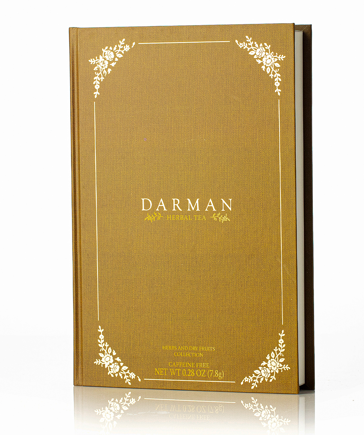Darman Tea Set, yellow book, 12 tea bags