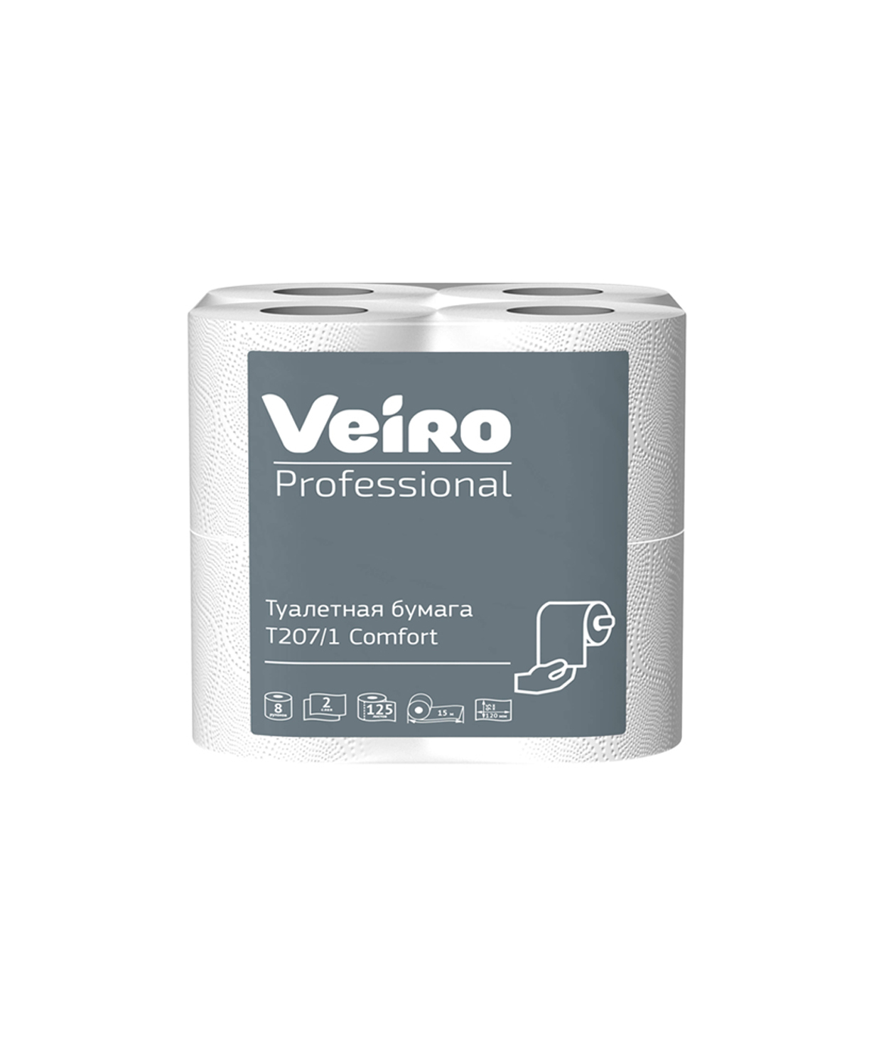 Туалетная бумага VIERO, 2 слоя