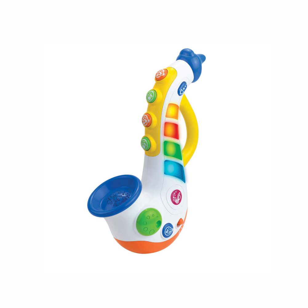 Toy `Little Learner` musical, saxophone
