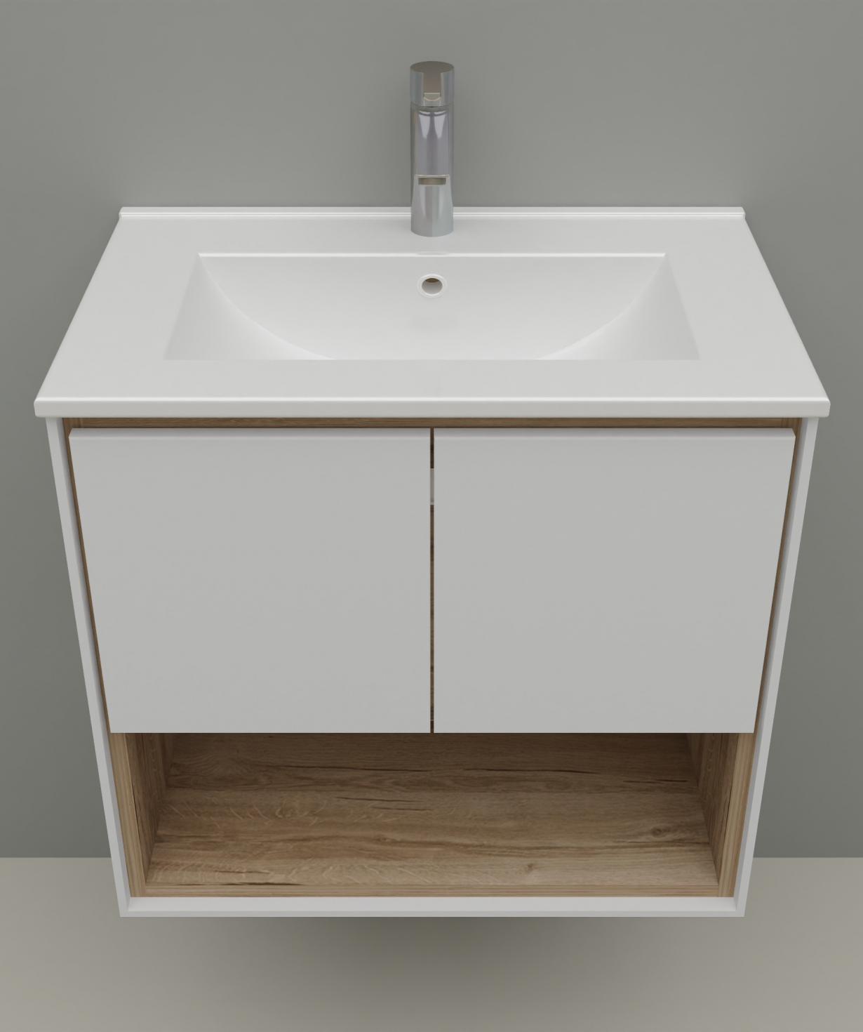 RX 7 PVC BCB CRISP RICO 2050 WH LIGHT BEIGE OAK WHITE MATTE 502.550.386