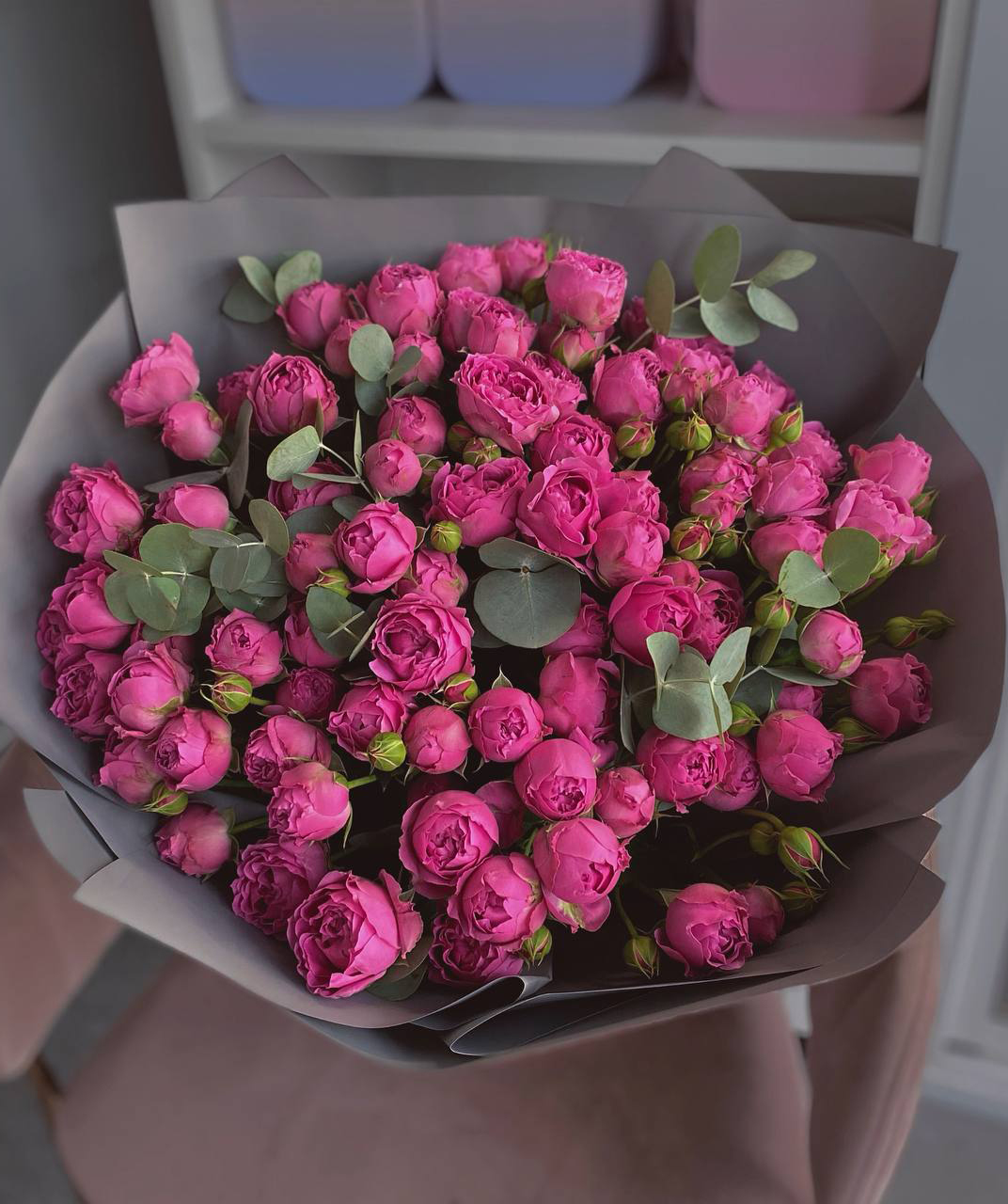 Moscow․ bouquet №396 with spray roses